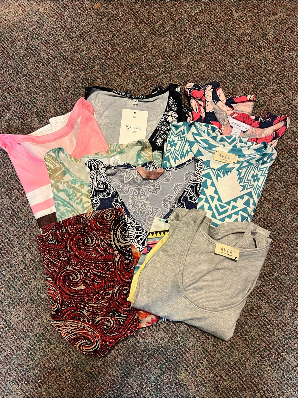 Size Medium Bundle of 8 - Beautiful NWT and Like New Tops